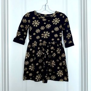 Cat & Jack Girls Christmas themed dress